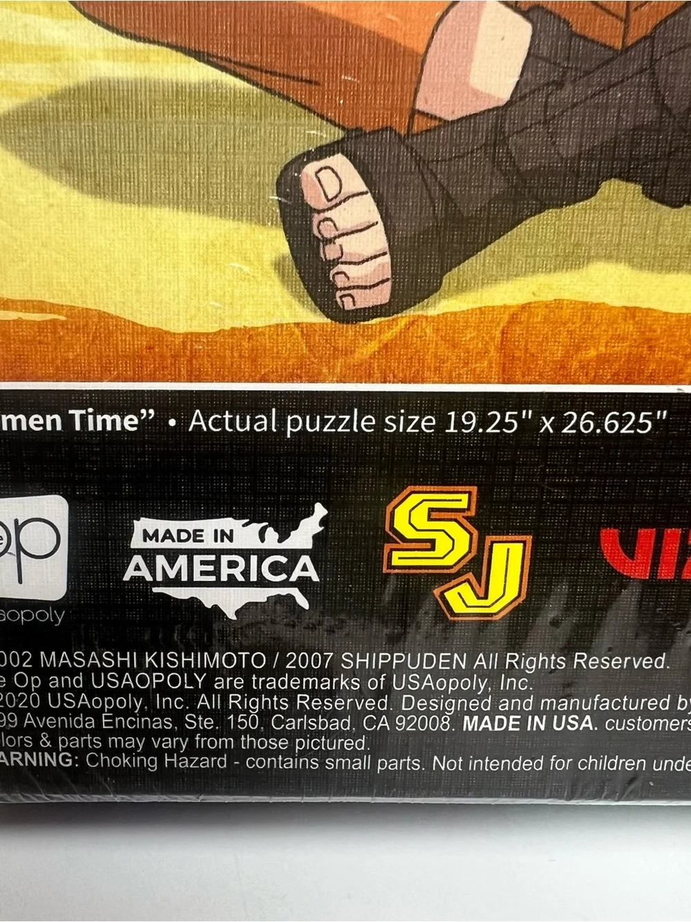 Naruto Shippuden 1000-Piece Puzzle — Orange & Yellow Naruto ‘Ramen Time’